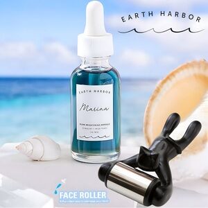 Earth Harbor Marina Brightening Ampoule & New Facial Roller
